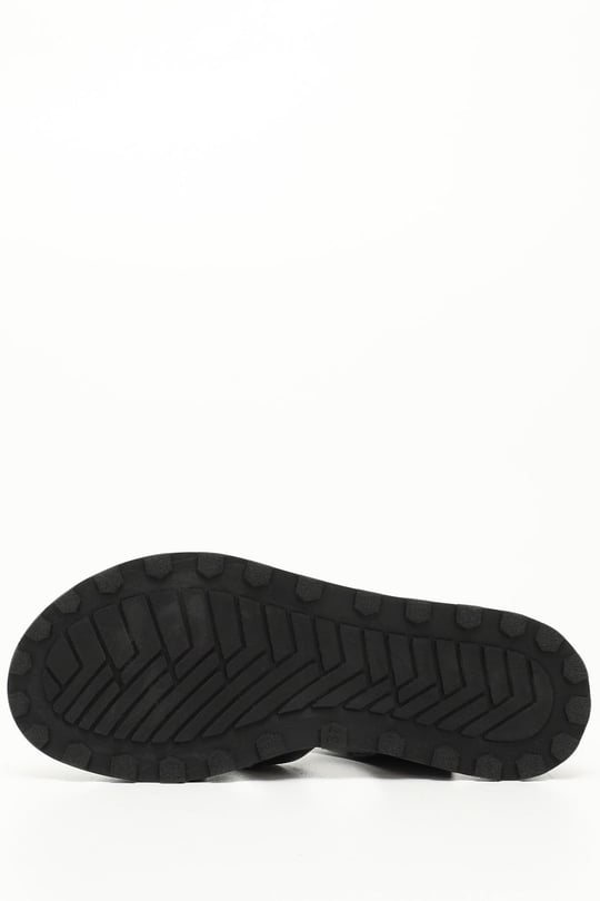 Gön Genuine Leather Wedge Sole Sandals 45090