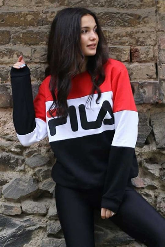 Sweat shirt fila femme hotsell