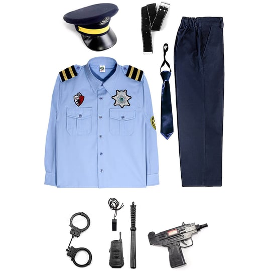 Polis Memuru Kıyafeti Çocuk Kostümü - KostümPartim®
