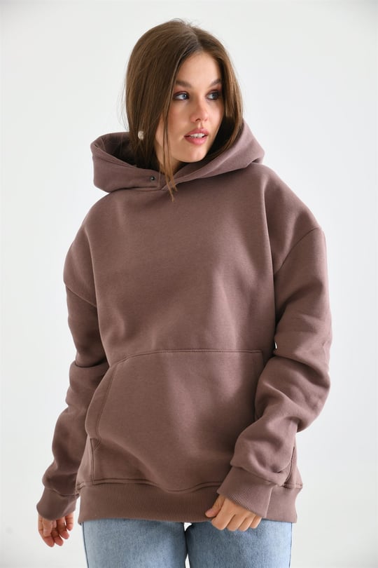 Güneşkızı Khaki Women Sweatshirts Styles, Prices - Trendyol