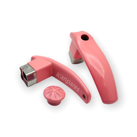 Çaydanlık Kulp Demlik Kulp Seti Kulp ve Kapak Tutacak Seti Pembe