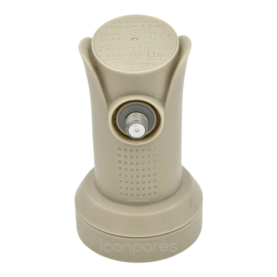 Herz HR-901 Universal Single LNB 0.1 dB 4K UHD Ku-Band Tek Çıkışlı Çanak Anten LNB