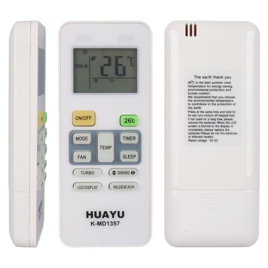 Midea Uyumlu K-MD1357 Universal Akıllı Klima Kumandası