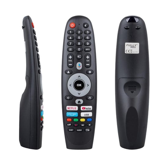 Altus Uyumlu AL50 UHD 9823 Netflix-Youtube-Prime Video Tuşlu Ses Komutsuz Lcd Led TV Kumanda