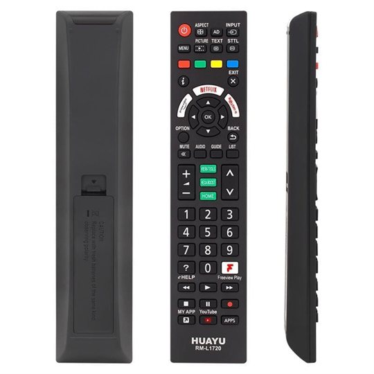 Panasonic Uyumlu RM-L1720 Netflix Youtube Tuşlu Lcd-Led Tv Kumandası