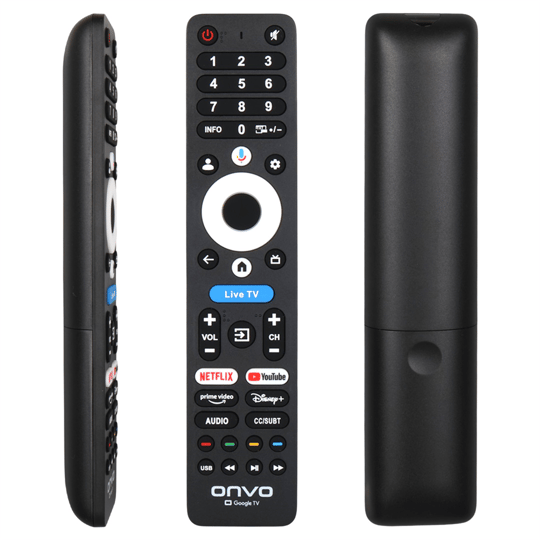 Philips Uyumlu Live TV Netflix Youtube Prime Video Disney+ Tuşlu Google TV Akıllı Tv Kumandası