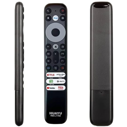 TCL Uyumlu 65C725 Netflix-Prime Video-Guard-Media-Youtube Tuşlu Ses Komutsuz Lcd Led Tv Kumandası