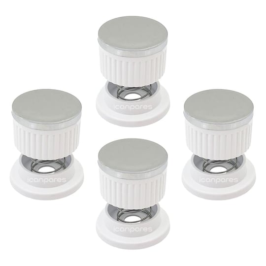 Eminçelik Uyumlu Düğme 4 lü Takımı Set Üstü Ocak Düğmesi Beyaz Yaylı Görselle Eşleştiriniz