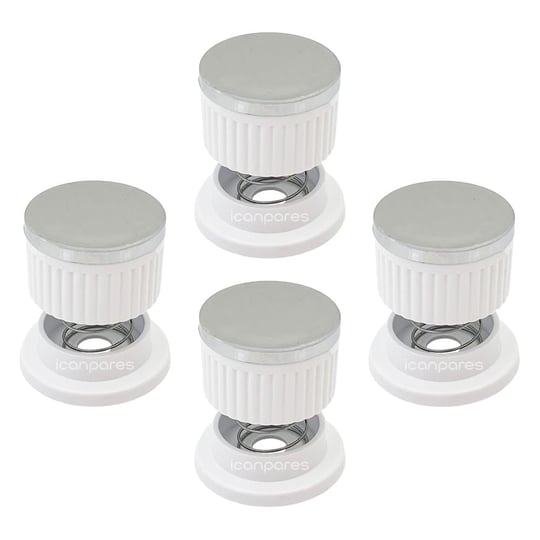 Hotpoint Ariston Uyumlu Düğme 4 lü Takımı Set Üstü Ocak Düğmesi Beyaz Yaylı Görselle Eşleştiriniz