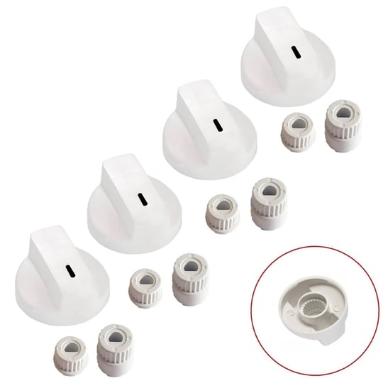 Regal Düğme 4 lü Takımı Ankastre Set Üstü Ocak Düğmesi
