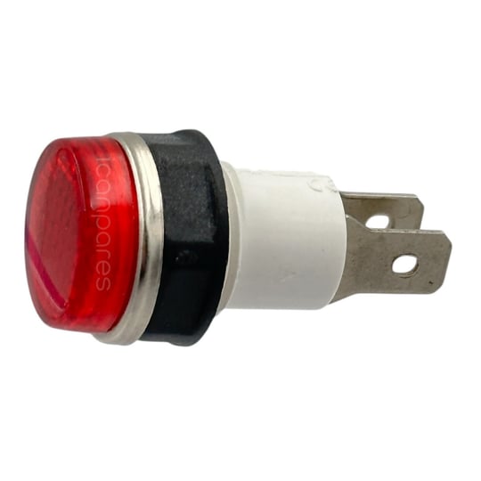 Kırmızı Sinyal Lambası 14mm Panel Tip Vidalı Gösterge Işığı