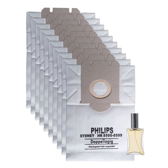 Philips Uyumlu HR 8353 Süpürge Kağıt Toz Torbası 10 Adet