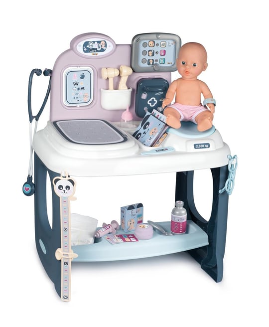 Smoby Baby Nurse Bebek Mama Sandalyesi Leylak-Gri 220370 - Toysall