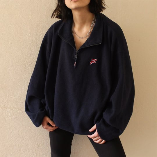 F LA Vintage unisex oldschool 90s polar sweatshirt