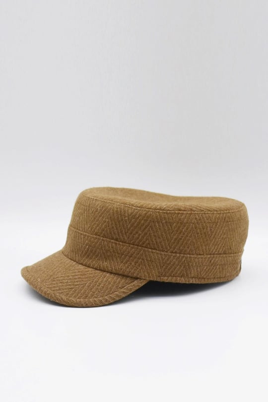 Külah Castro Şapka Yün Outdoor Kasket Kışlık Kep-Bej KLH6705