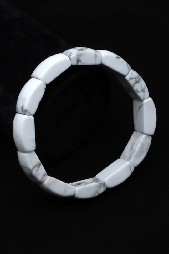 Havlit Doğal Taş Bileklik 10 x 17 mm Özel Kesim - BLK-2469