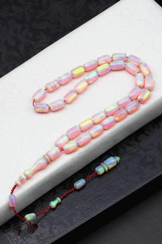 Opal Tesbih 5 x 9 mm Kapsül Kesim - T-1629