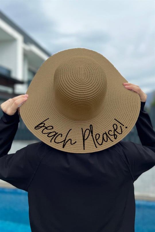 Plaj Şapkası - Deniz Şapkası | Lalebutik.com