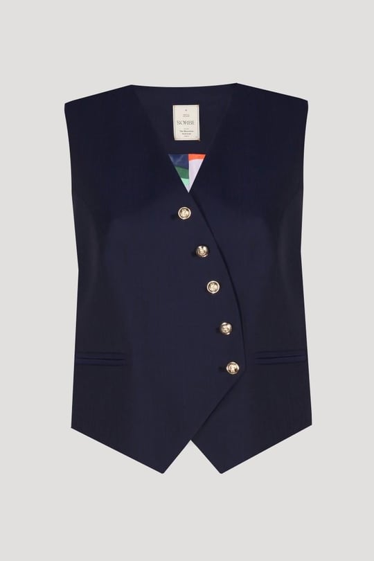 the cross vest