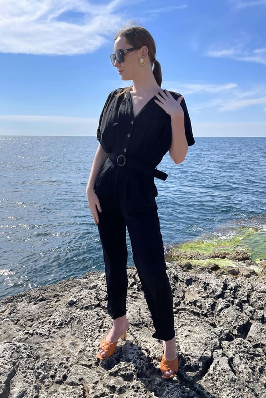 Kadın Kemerli Tulum