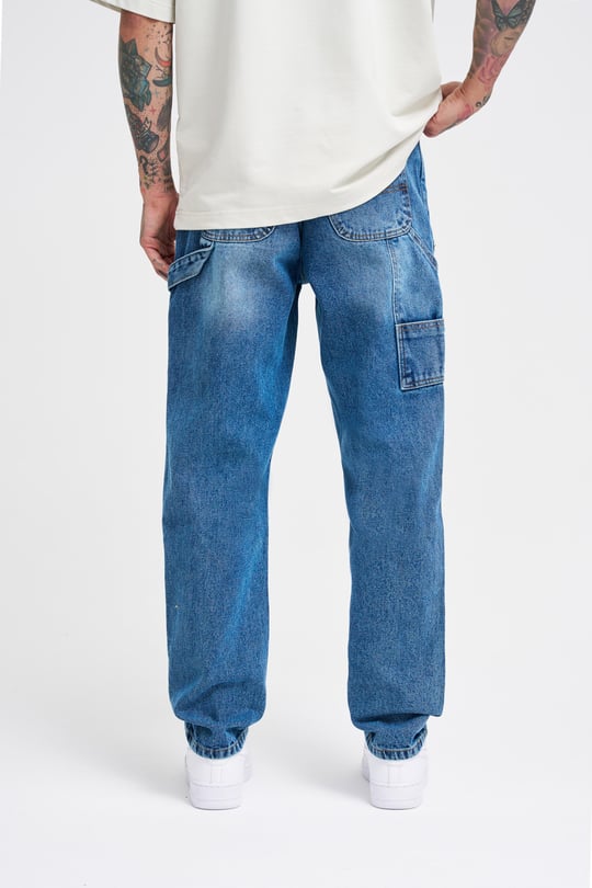 Jean loose homme sale