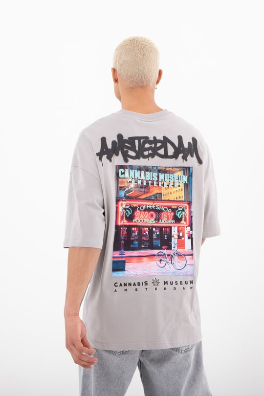 Oversize Amsterdam Bask l Pamuklu T Shirt ICE GR Machinist
