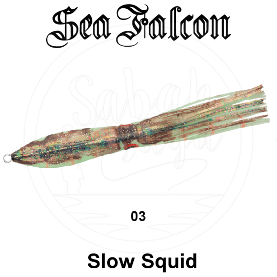 SEA FALCON SLOW SQUID JIG 120gr