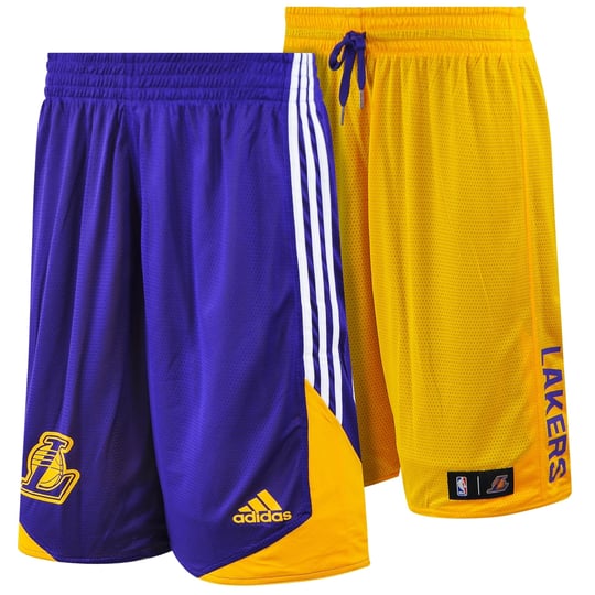 adidas LA Lakers Winter Hoops Reversible Short Erkek Şort Ürün kodu: F87744  | Etichet Sport