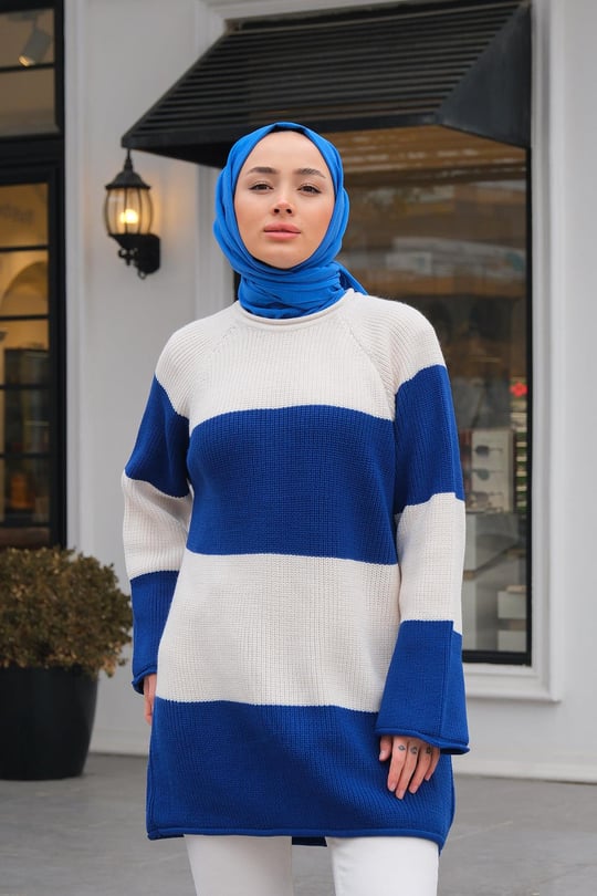 Kadın Triko Kazak Modelleri & Tesettür Kazak - Locco Moda