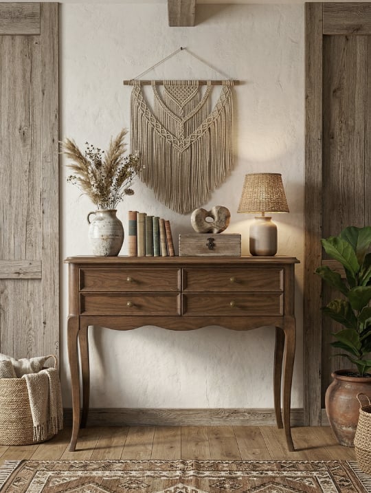 Trim Meşe Dresuar | WOODENBEND