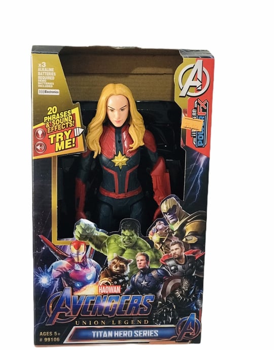 Avengers Kaptan Marvel Süper Kahraman Tekli Figür - Kaptan Oyuncak