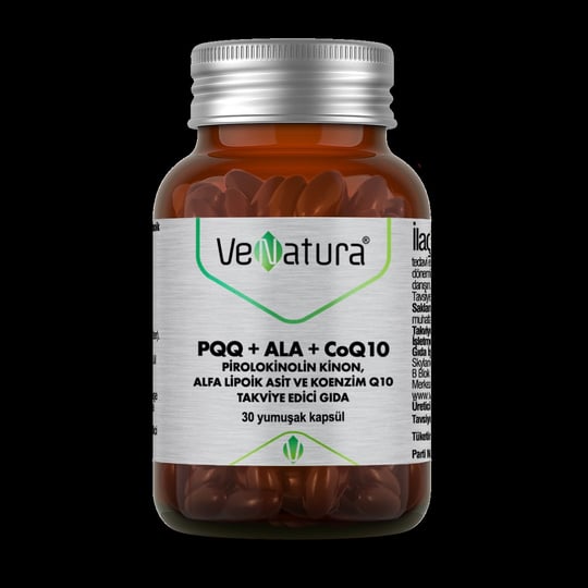 VeNatura PQQ+ALA+KoenzimQ10+Alfa Lipoik Asit 30 Kapsül DepoEczanem.com |  Dermokozmetik Cilt & Vücut Bakımı, Vitamin & Mineral – Takviye Edici Gıda  ve Reçetesiz Sağlık Ürünleri