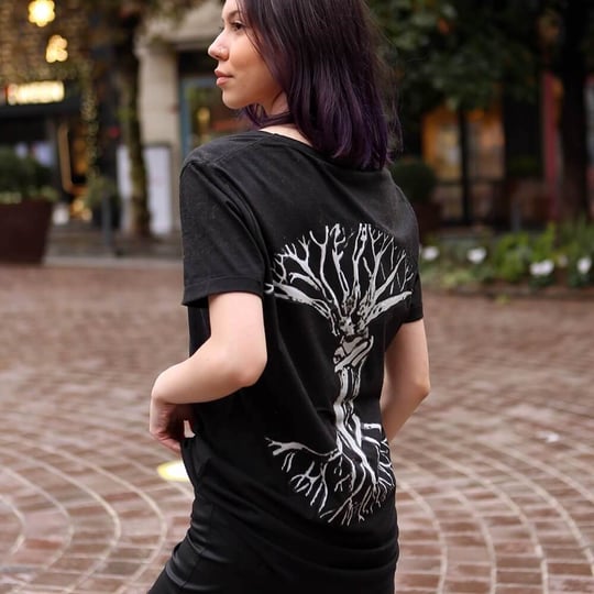 Aurum Skull Özel Tasarım Baskılı Kadın T-Shirt Modelleri