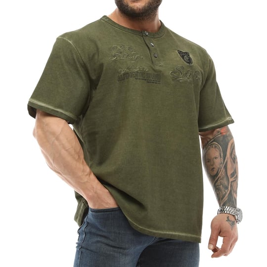 Oversize T-Shirt mit Homme-Print | boohoo DE