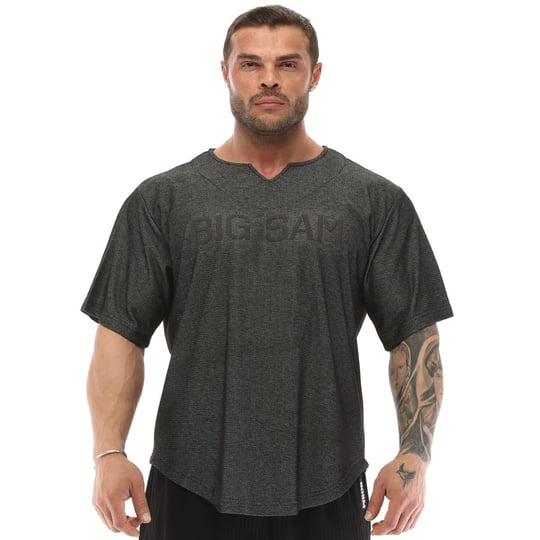 Men's Oversize Bodybuilding Rag Top Gym T-shirt | Rag Tops - Big Sam