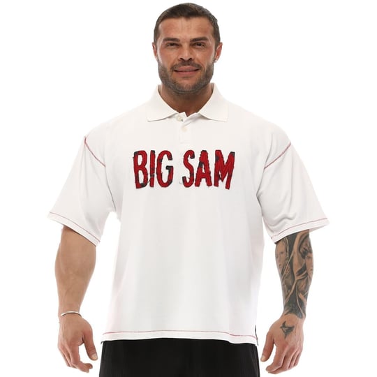 Oversize Cotton Polo T-shirt | T-shirts - Big Sam