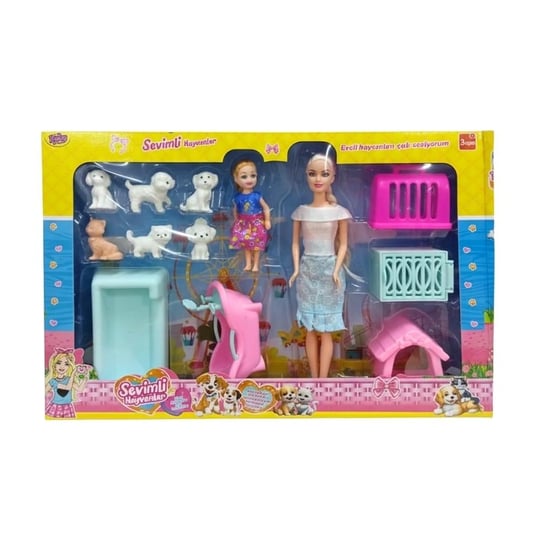 Sunman Oyuncak Pretty Pinky 3 Katlı Çantalı Makyaj Seti 00004279