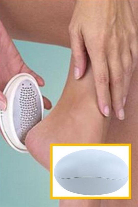 BUFFER® Practical Easy Egg Pad Foot Care Heel Rasp Render