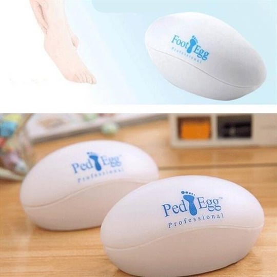 BUFFER® Practical Easy Egg Pad Foot Care Heel Rasp Render