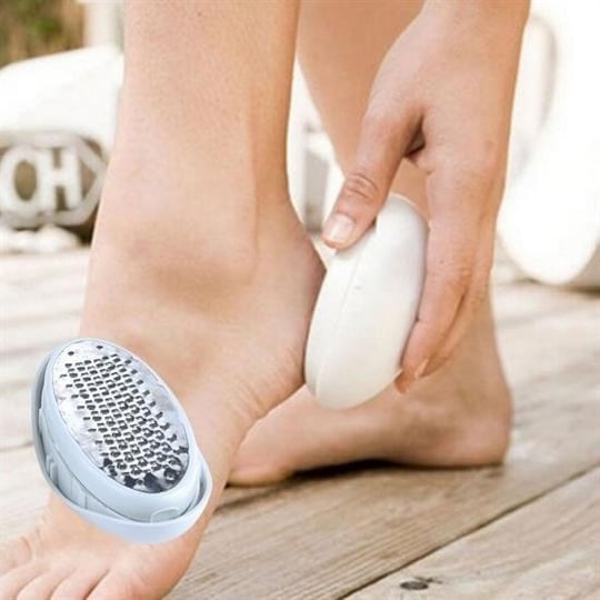 BUFFER® Practical Easy Egg Pad Foot Care Heel Rasp Render