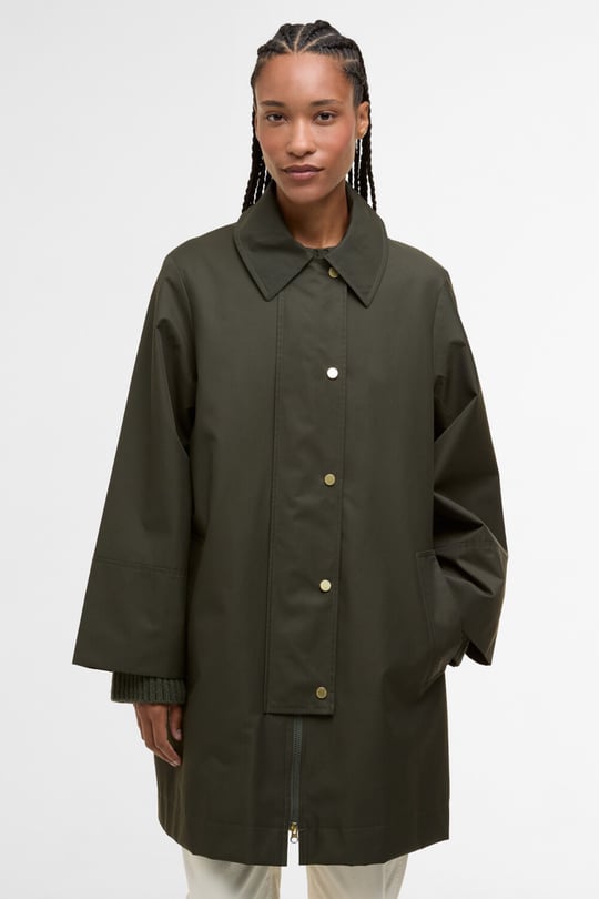 Barbour Icons Bedale Showerproof Ceket OL72 Ivy Green-Ancient