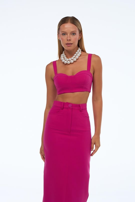 Classy Tank Top Büstiyer Lila