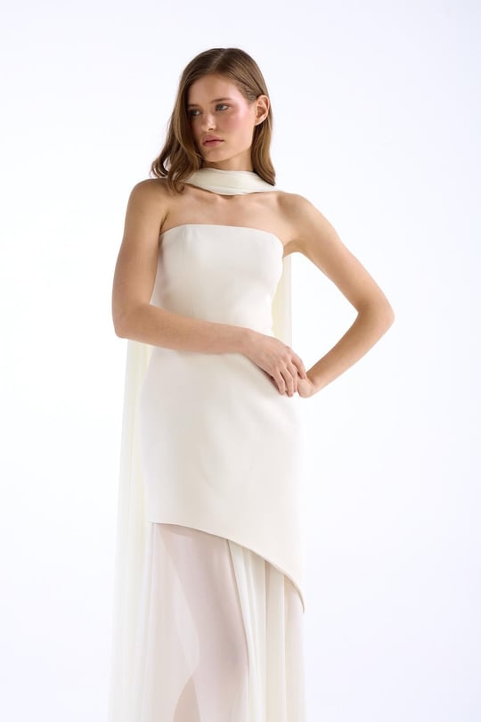 iconic bridesmaid dresses Iconic Bow Dress | Red main image 0