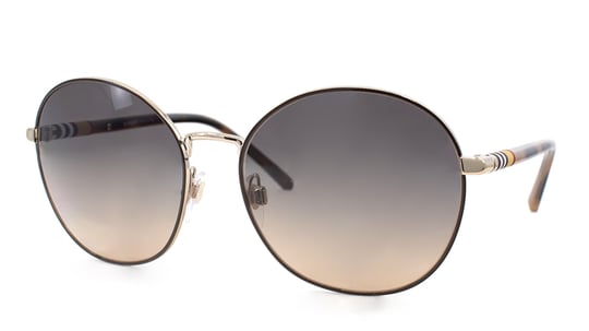 BURBERRY 3094 1257 G9 56 Unisex KAHVE Yuvarlak Cerceve GUNE GOZLU U