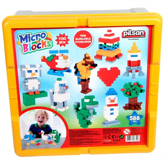 Pilsan Mikro Bloklar Seri 2 (504 Parça) En ucuz Fiyatlar & Orjinal Ürün  Garantisi ile Otoys'da
