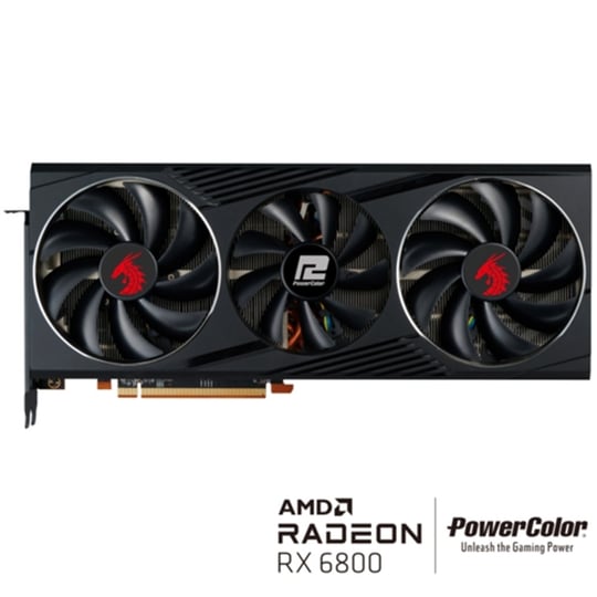 PowerColor Red Dragon AMD Radeon RX6800 16GB 256Bit DX12 PCI-e 4.0 GDDR6 Ekran  Kartı AXRX 6800 16GBD6-3DHR/OC | En Uygun Fiyata GarajOnline'da | Hafta içi  16:00'ya Kadar Aynı Gün Kargo, Depo Teslim