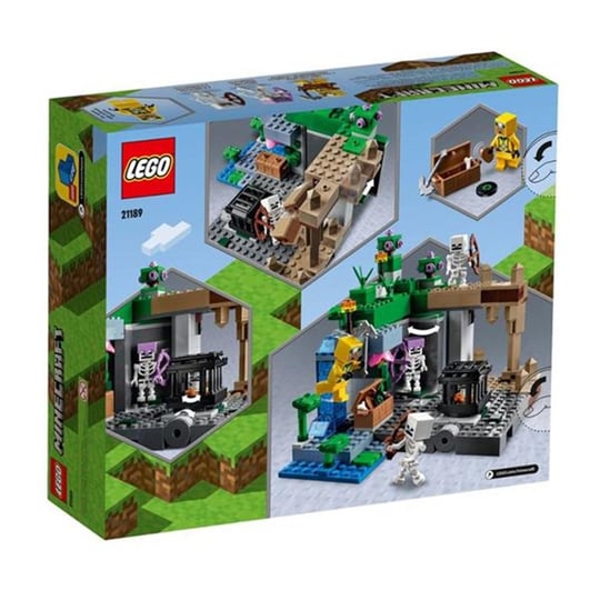 Lego Minecraft İskelet Zindanı 364 Parça +8 yaş 21189 Fiyatı ve Özellikleri