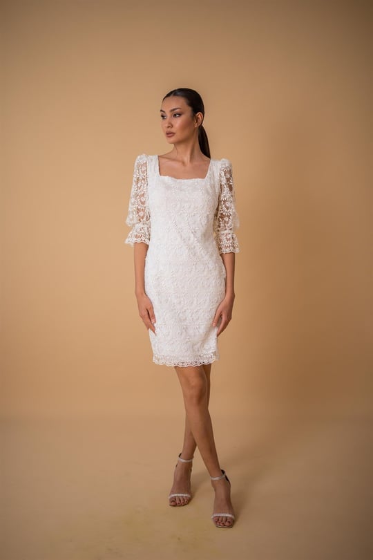 Yeni Sezon Beyaz Abiye Elbise Modelleri ve Fiyatları - egelin