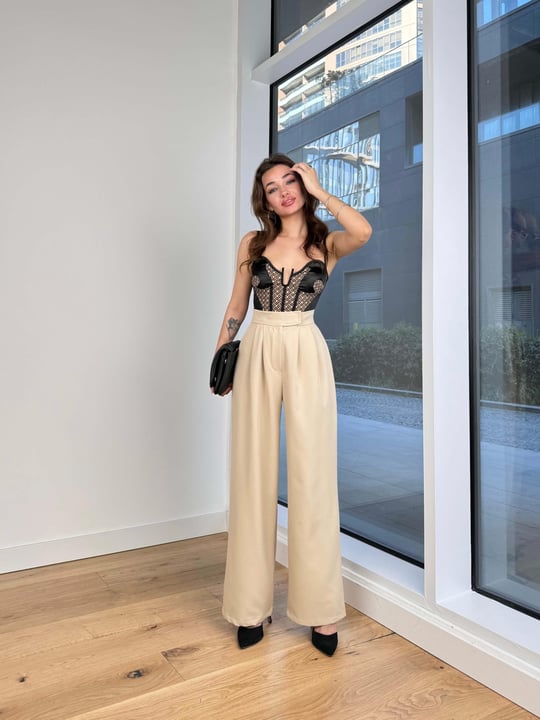 Palazzo Pantolon Nasıl Kombinlenir ... Palazzo Pantolon Nasıl Kombinlenir ...