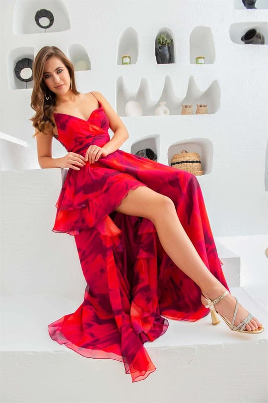 Yeni Sezon Fuşya Abiye Elbise Modelleri - Carmen